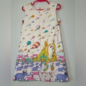 Dr Seuss dress of Oh The Places You’ll Go size 5T